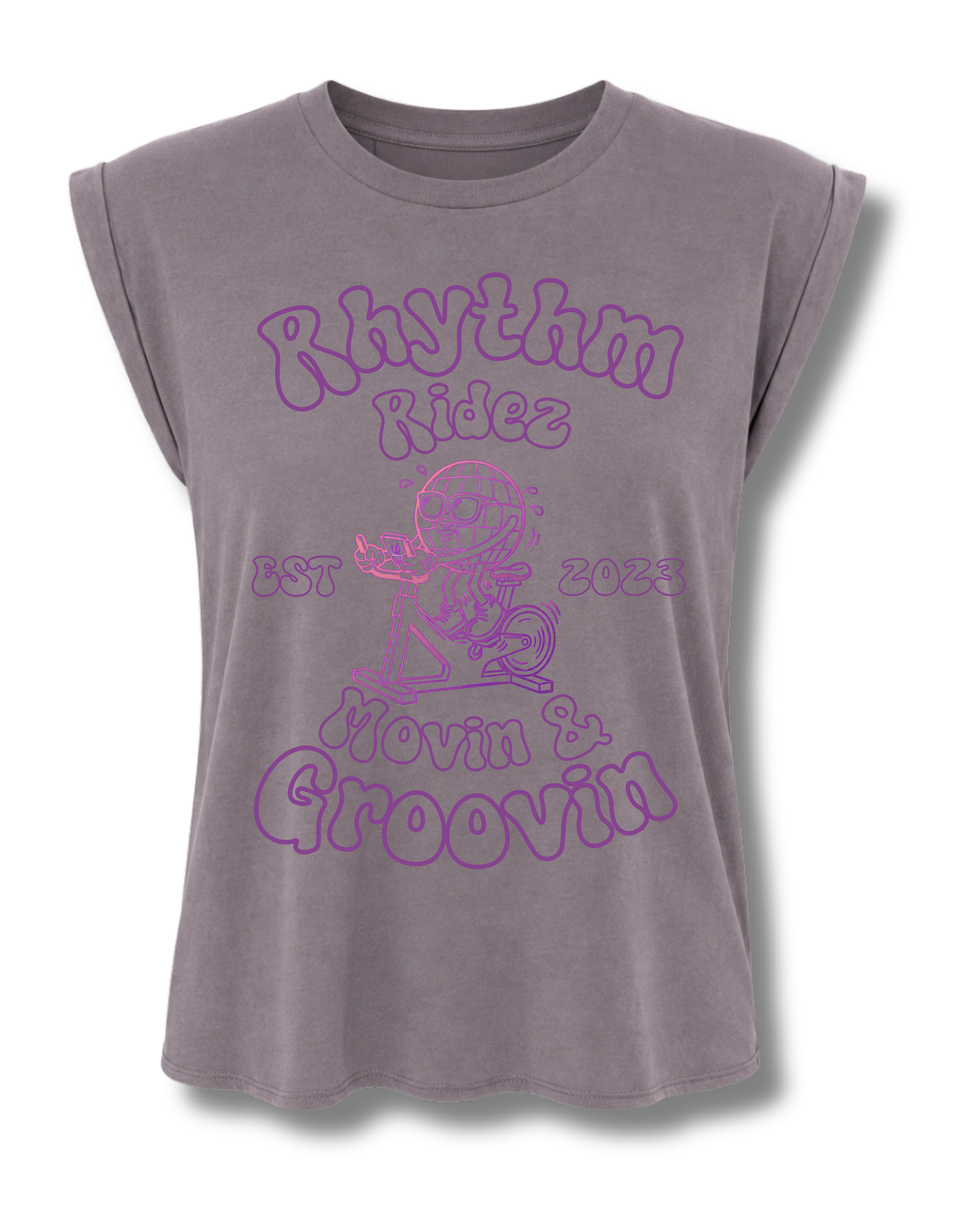 Rhythm Ridez: Movin' & Groovin' Muscle Tee