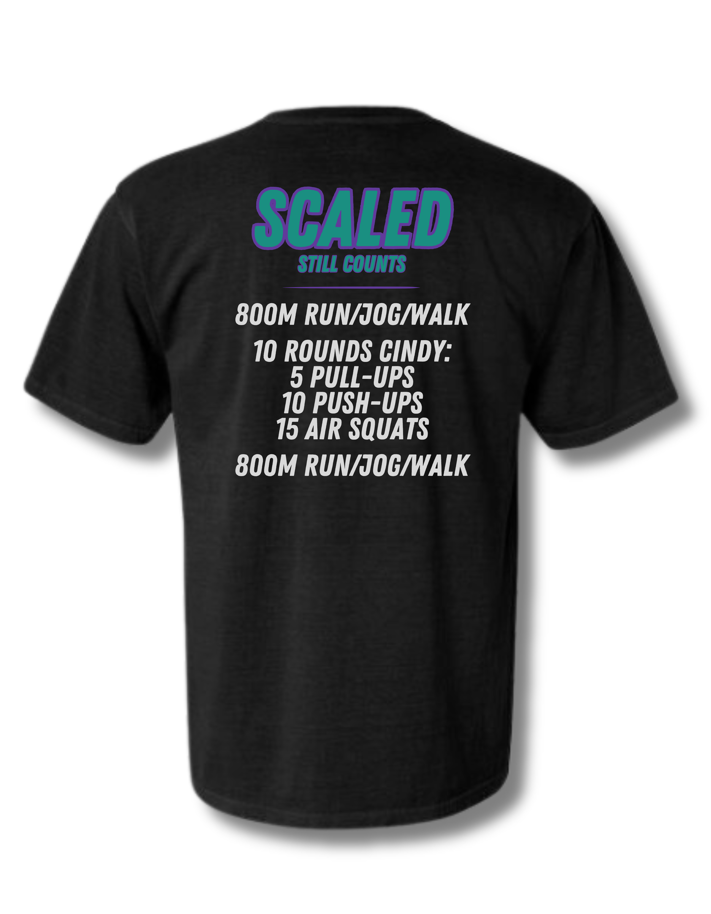 Scaled Murph Athletic Fit Tee