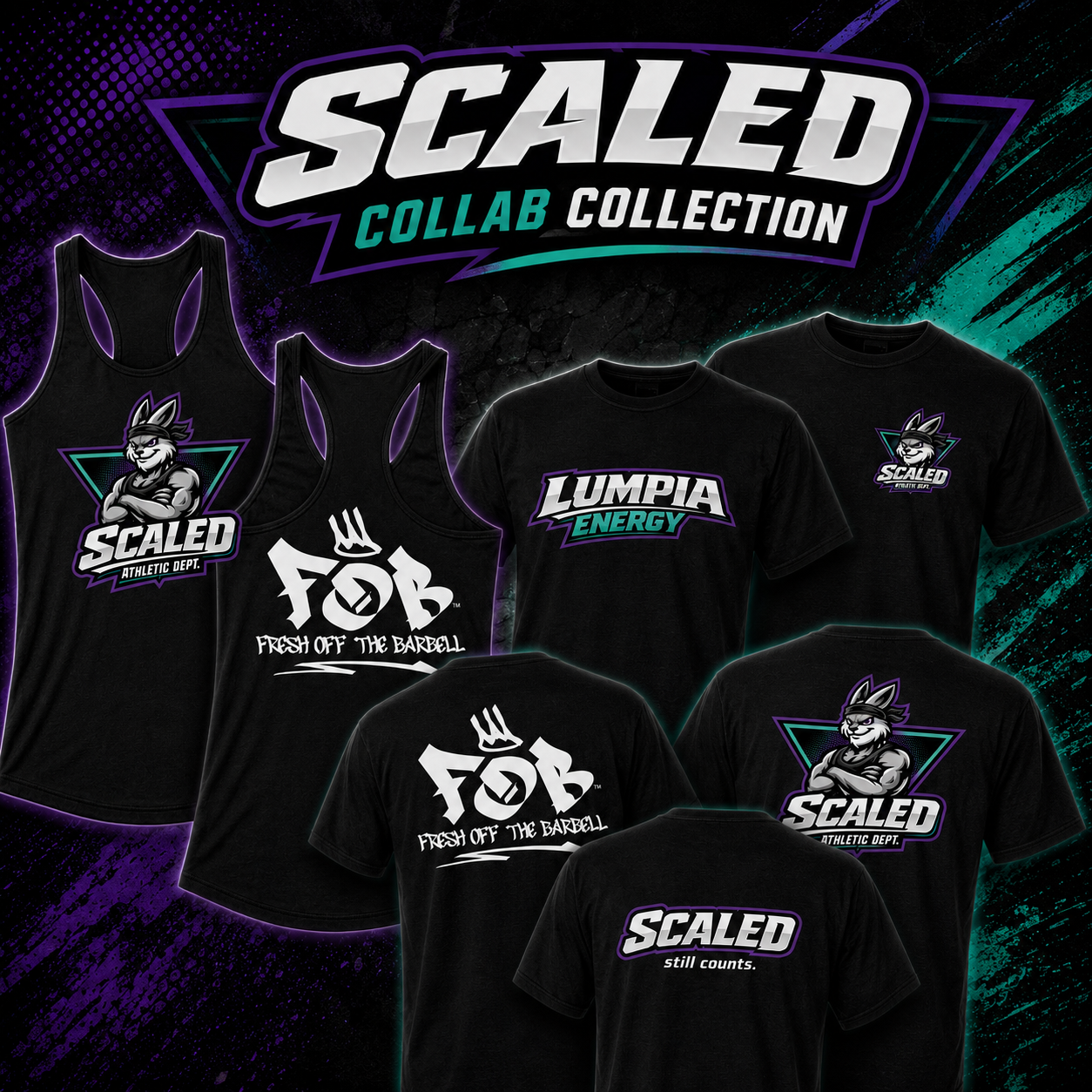 Scaled Athletic Dept. Collab