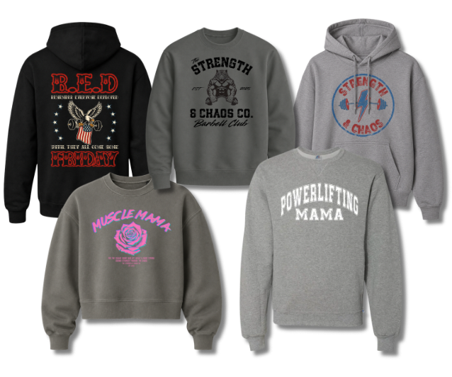 Hoodies + Crews