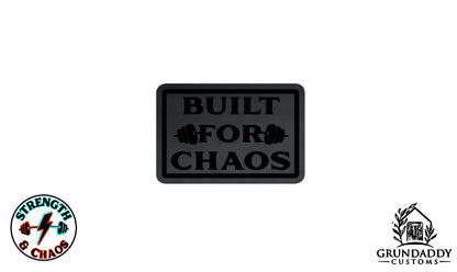 Built For Chaos Leather Patch