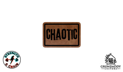 Chaotic Leather Patch