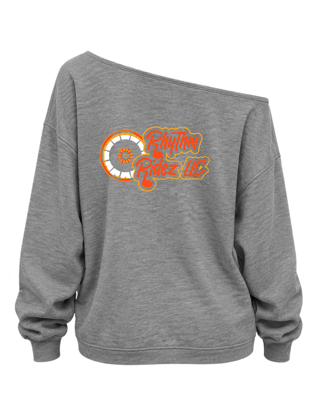RR Fall Into Your Rhythm Off-Shoulder Sweatshirt