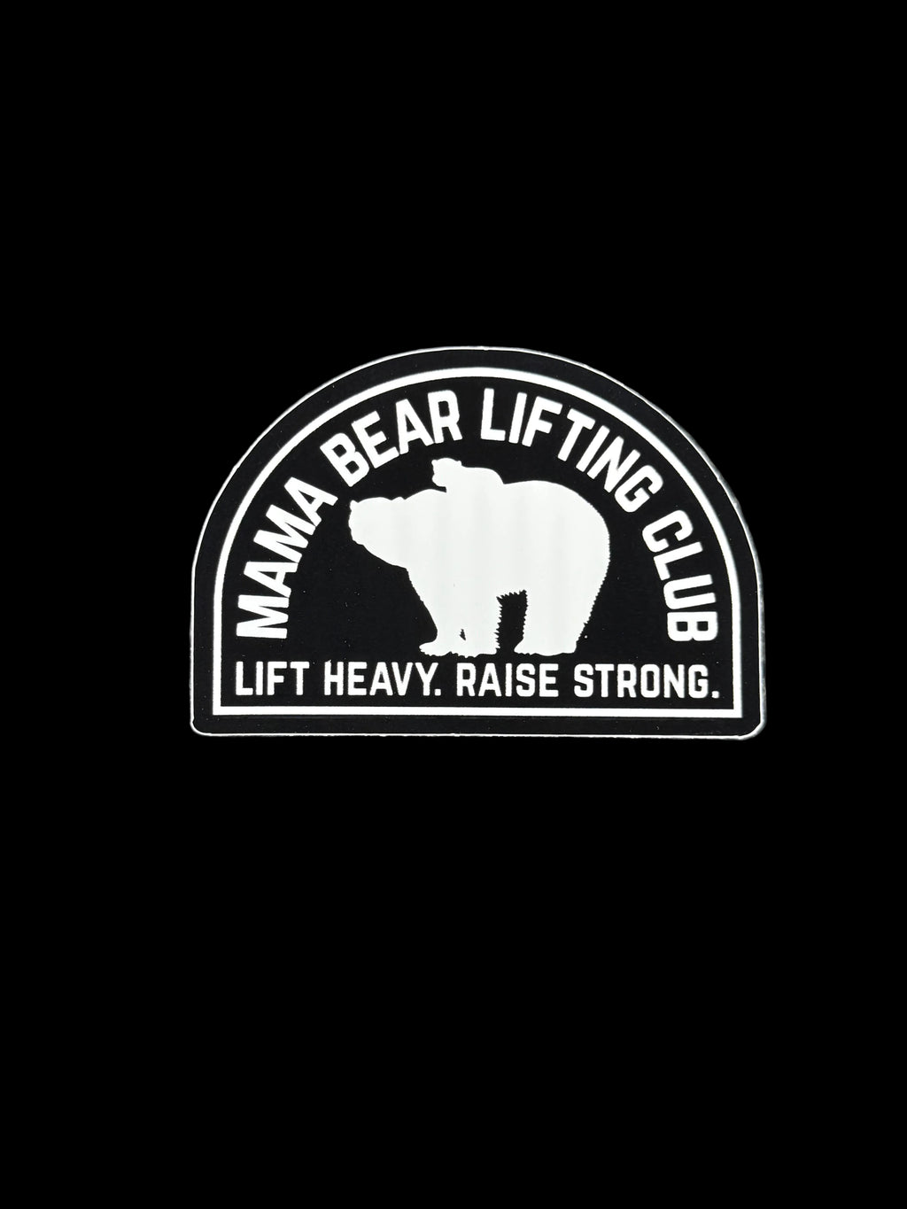 Mama Bear Lifting Club Sticker