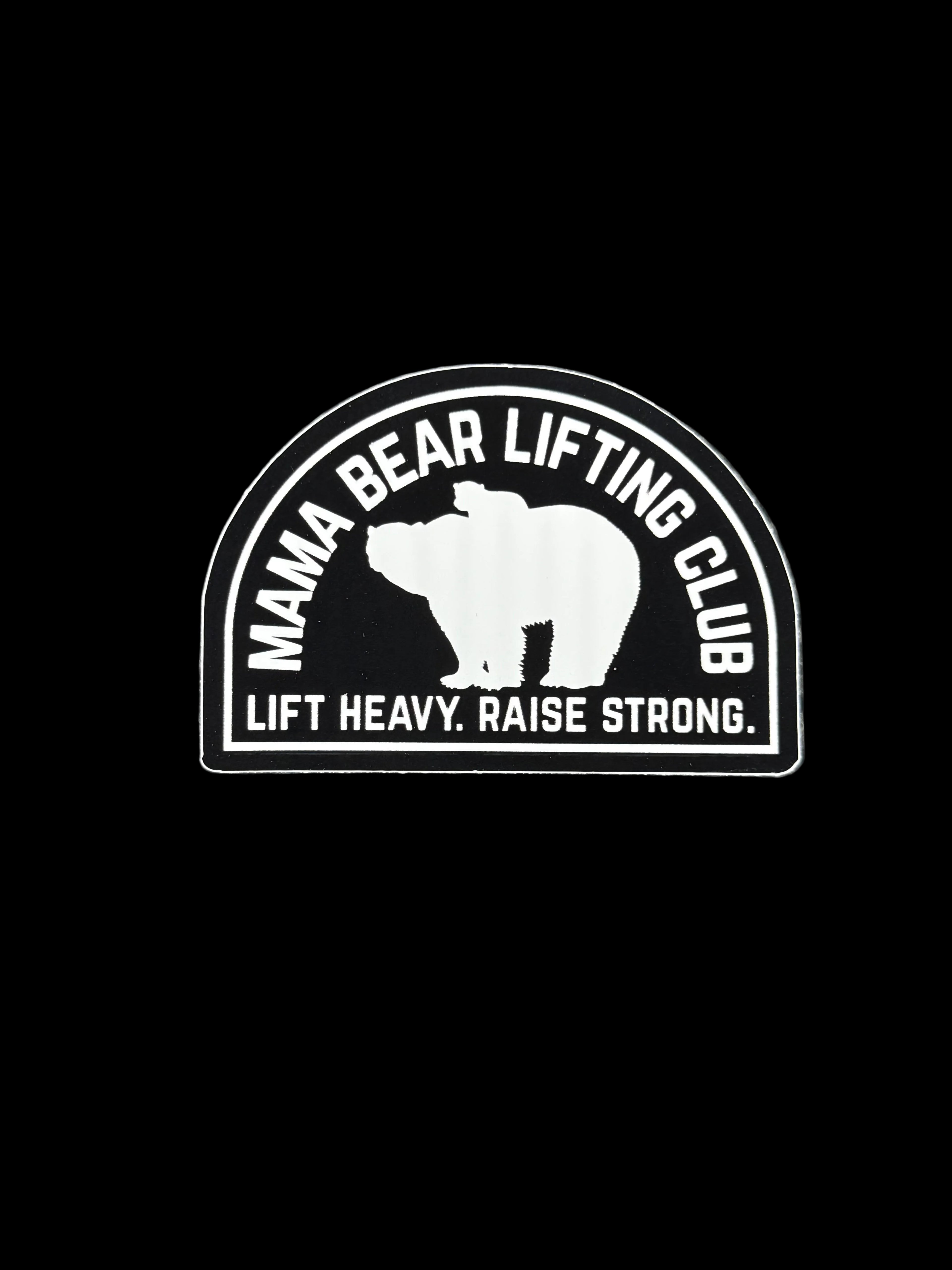 Mama Bear Lifting Club Sticker