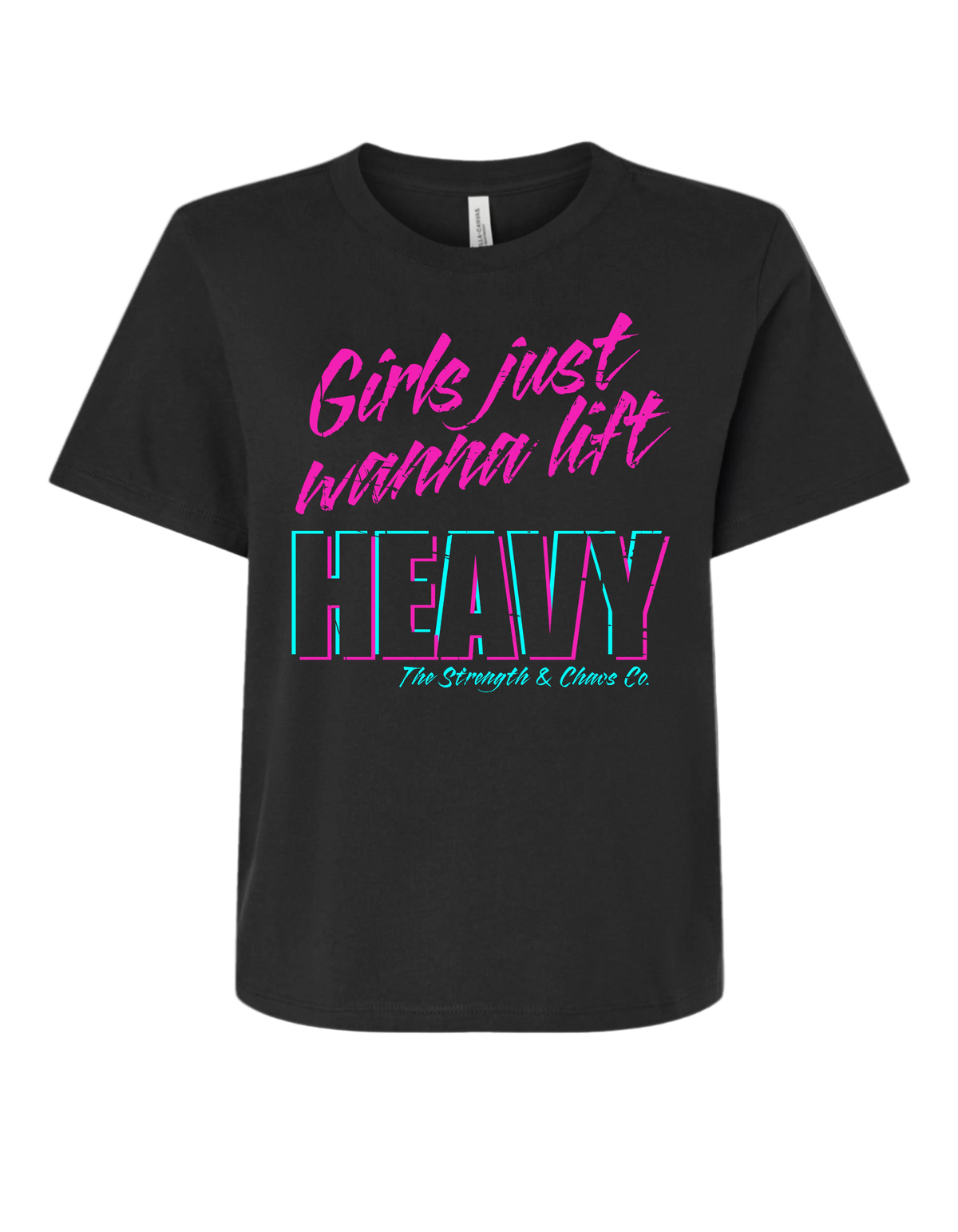 Girls Lift Heavy Tee