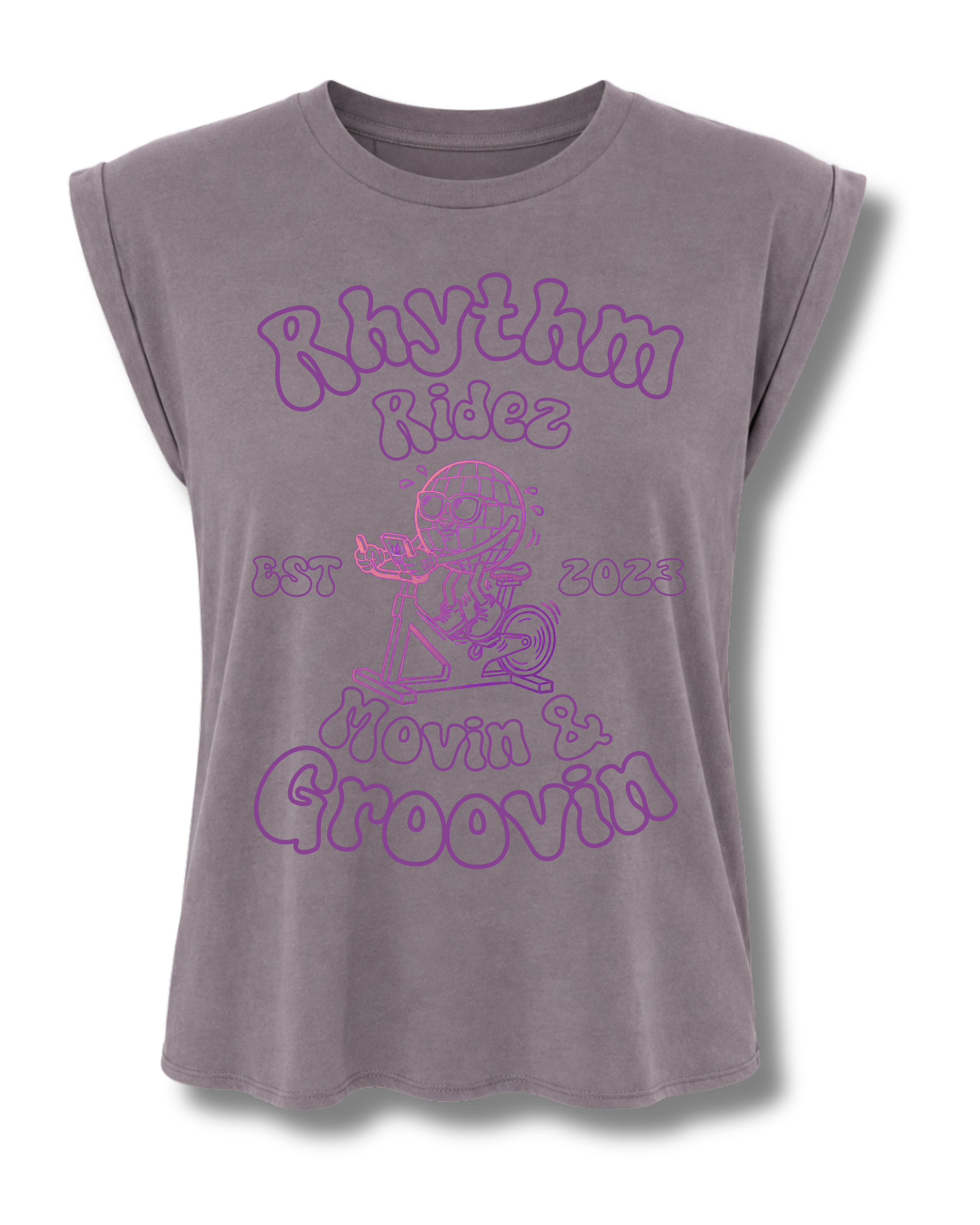 Rhythm Ridez: Movin' & Groovin' Muscle Tee