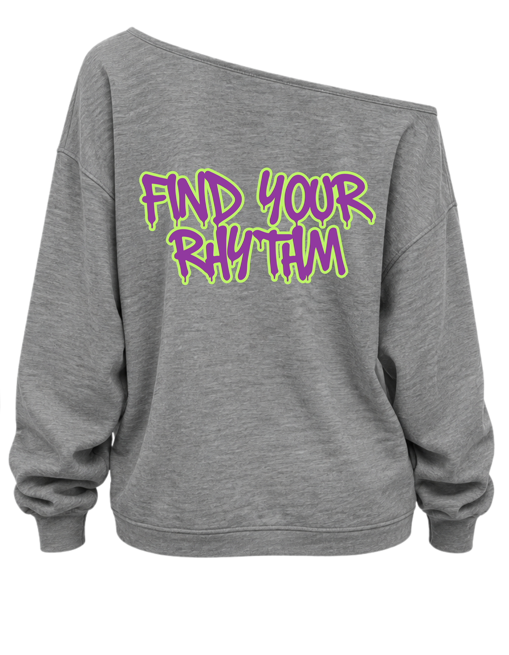 RR Halloween Off-Shoulder Sweatshirt