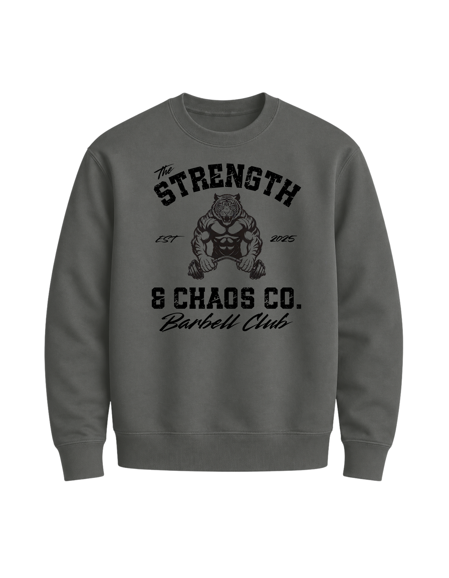 Vintage Barbell Unisex Sweatshirt