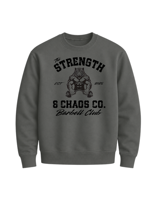 Vintage Barbell Unisex Sweatshirt