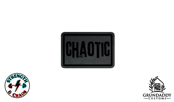 Chaotic Leather Patch