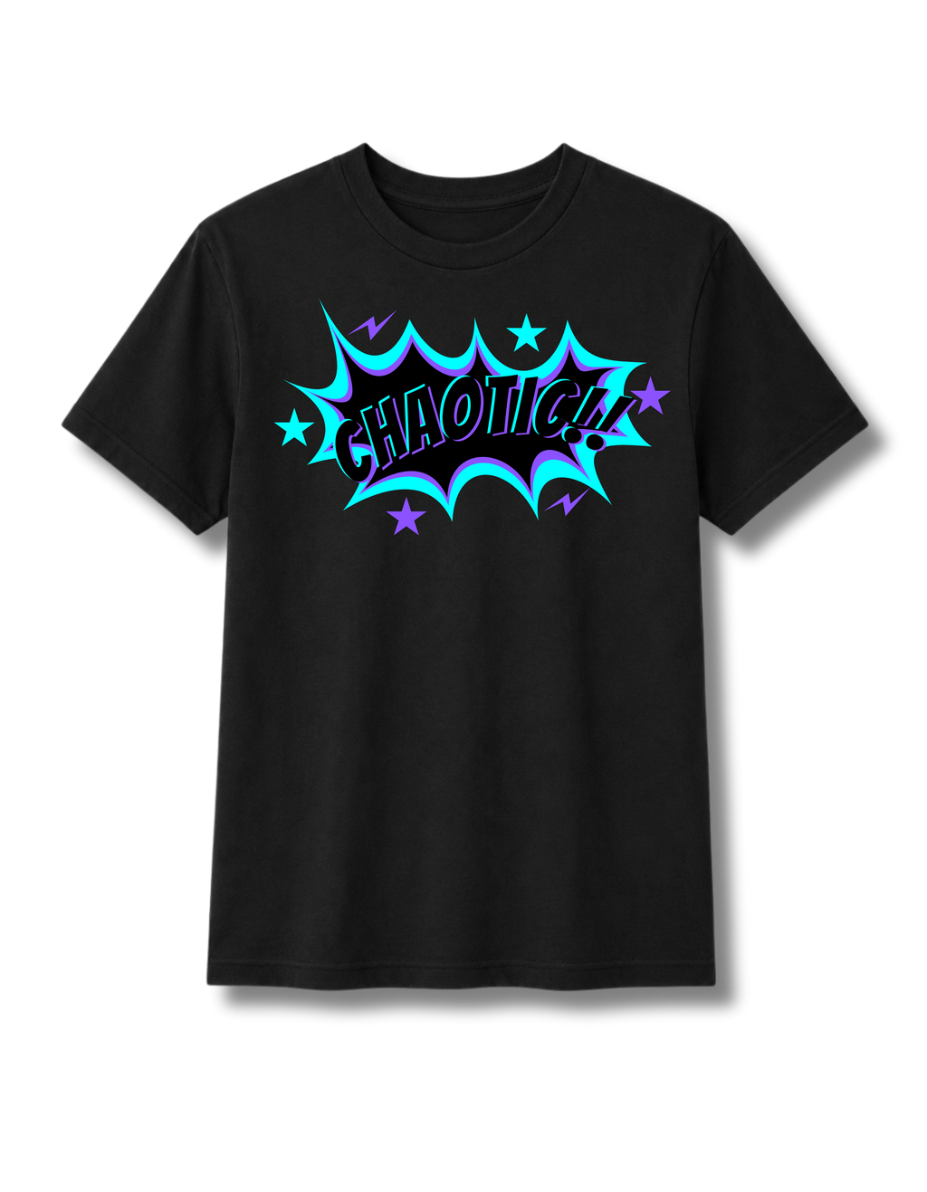 Chaotic Kids Tee (purple/blue)