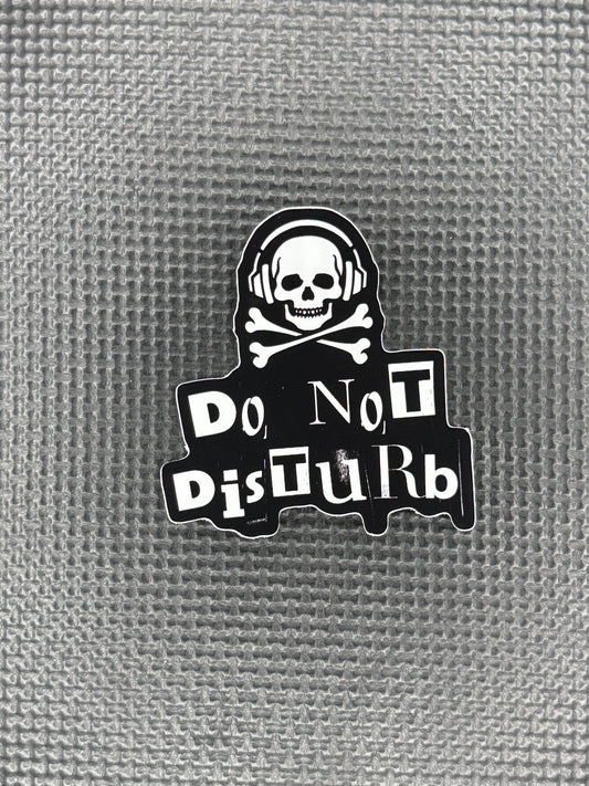 Do Not Disturb Sticker