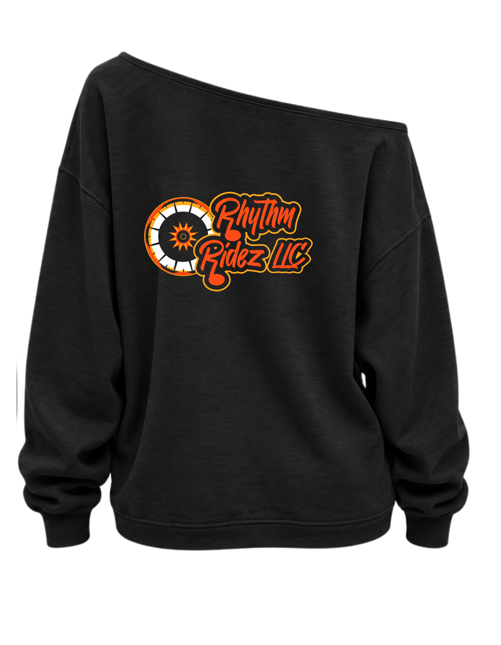 RR Fall Into Your Rhythm Off-Shoulder Sweatshirt
