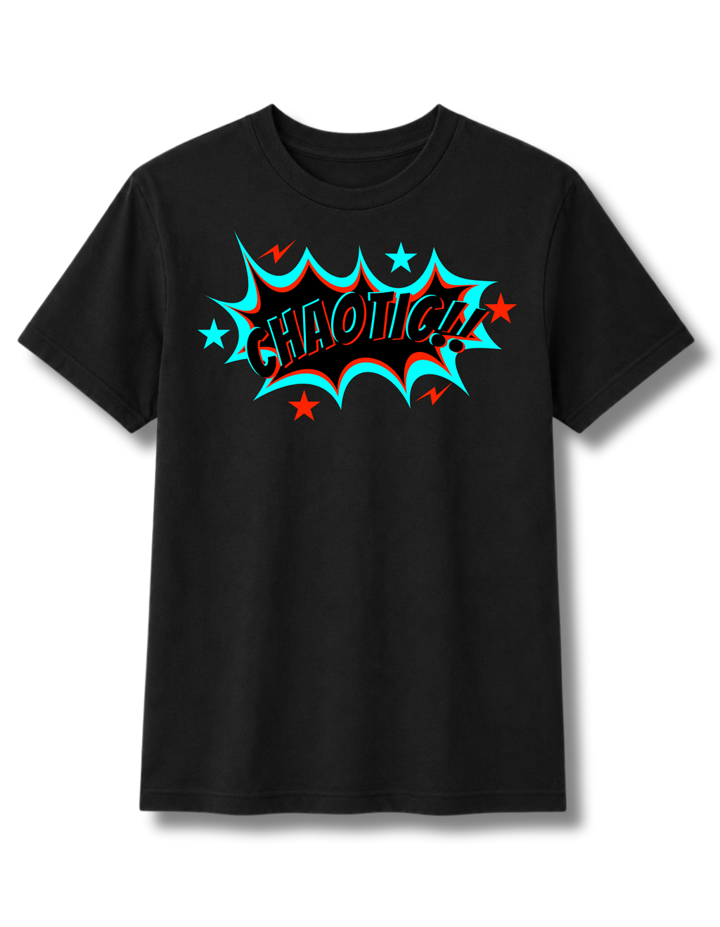 Chaotic Kids Tee (red/blue)