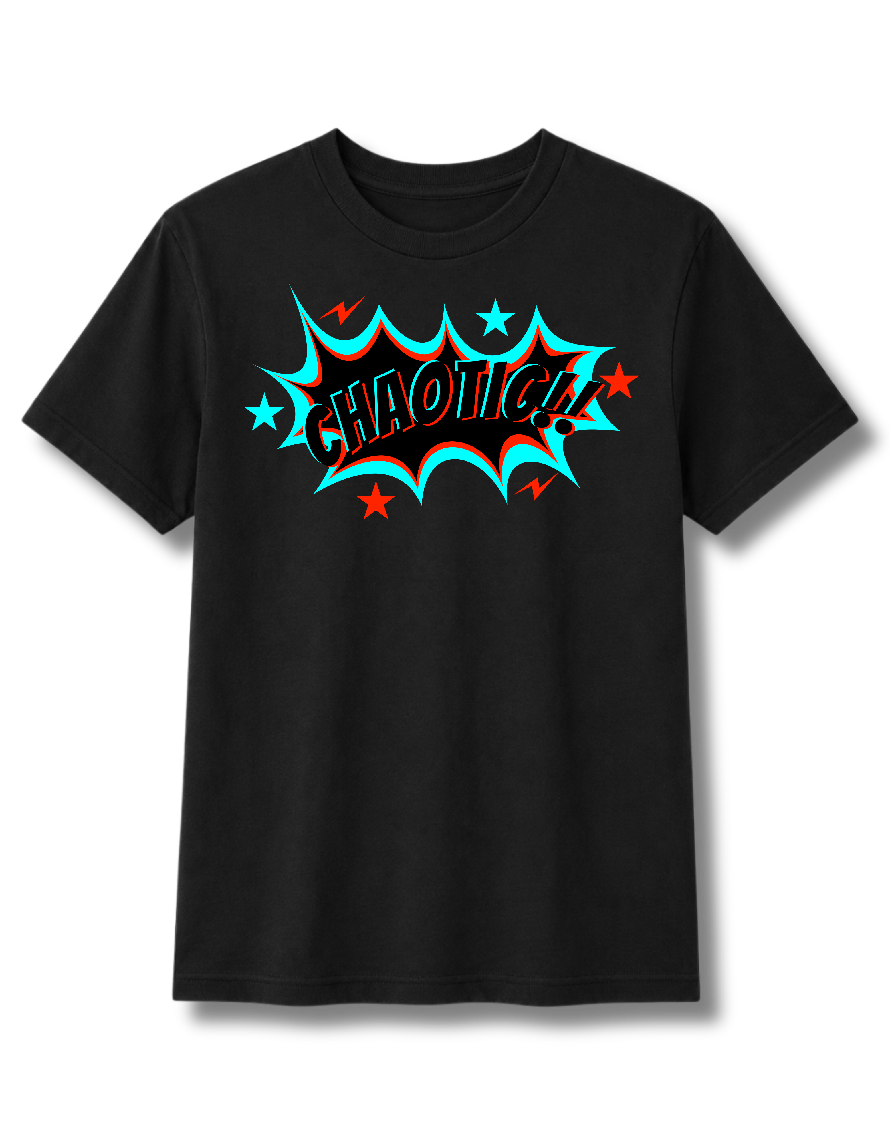 Chaotic Kids Tee (red/blue)