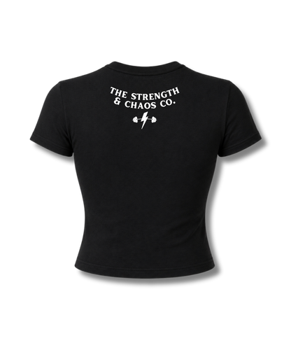 Chaos Crew Women's Meet Crop