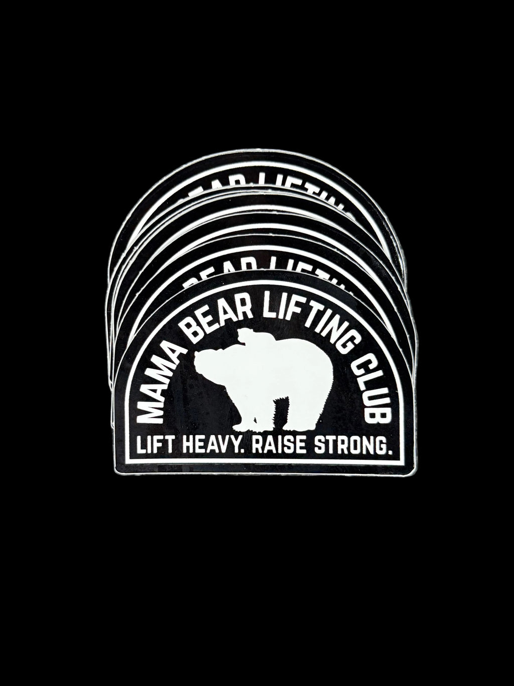 Mama Bear Lifting Club Sticker