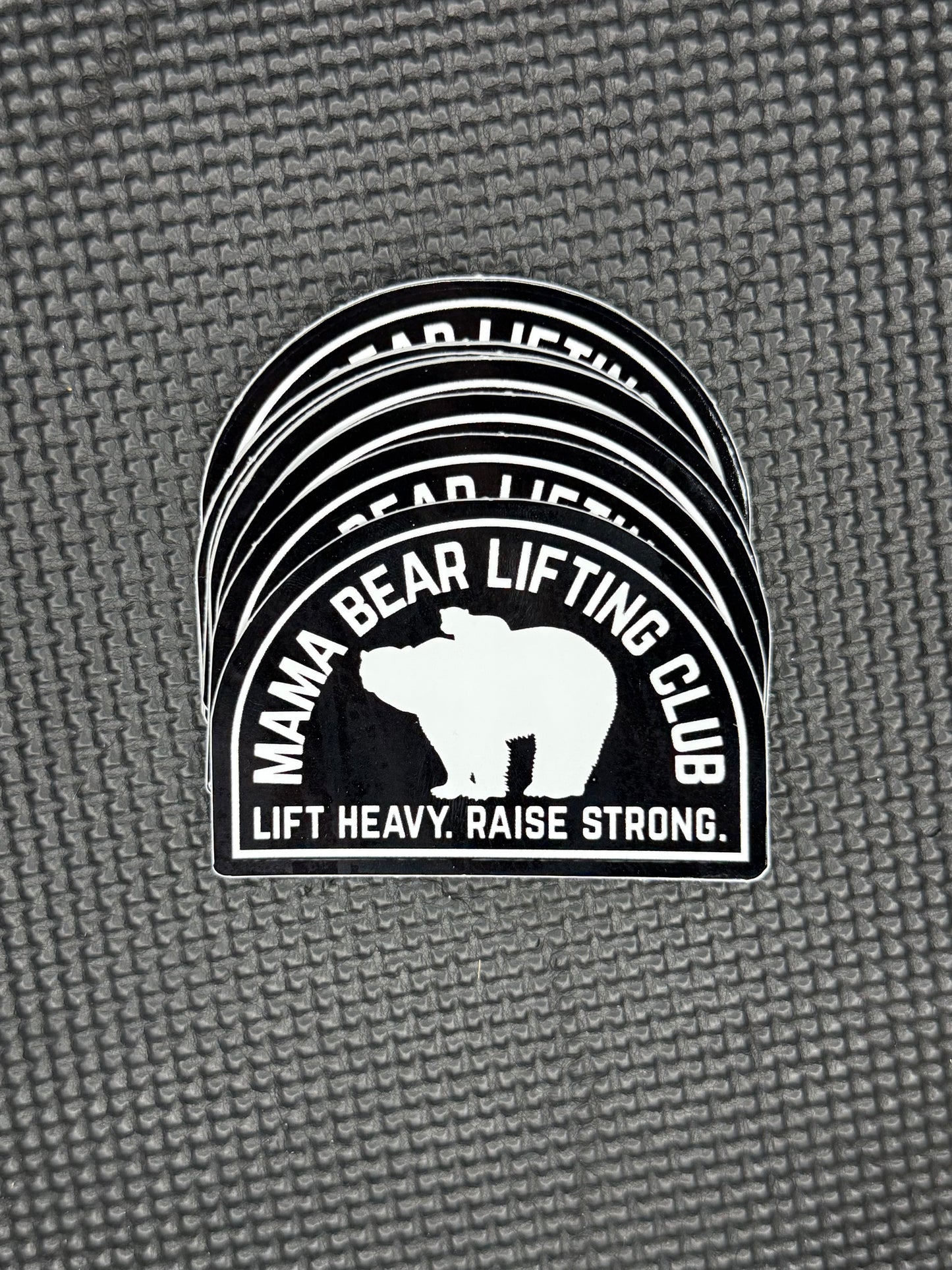 Mama Bear Lifting Club Sticker