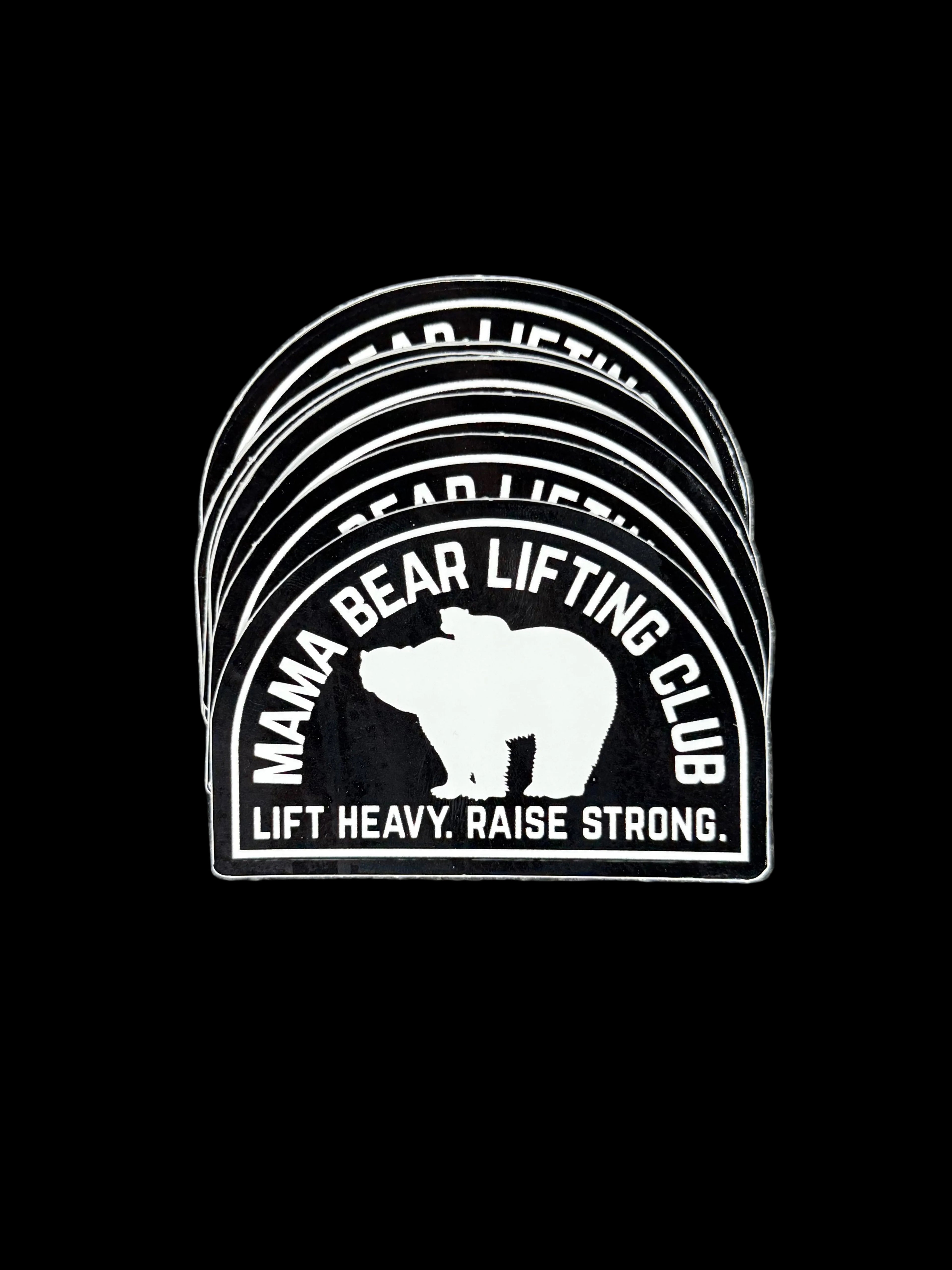 Mama Bear Lifting Club Sticker