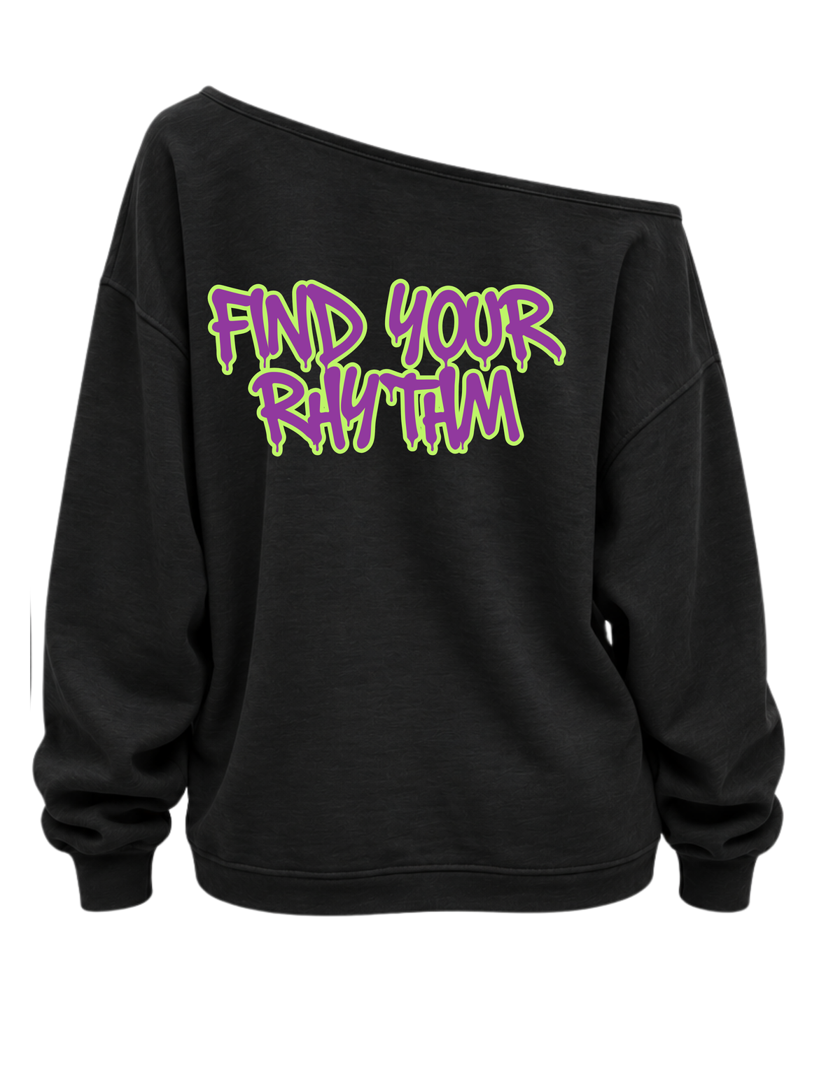 RR Halloween Off-Shoulder Sweatshirt