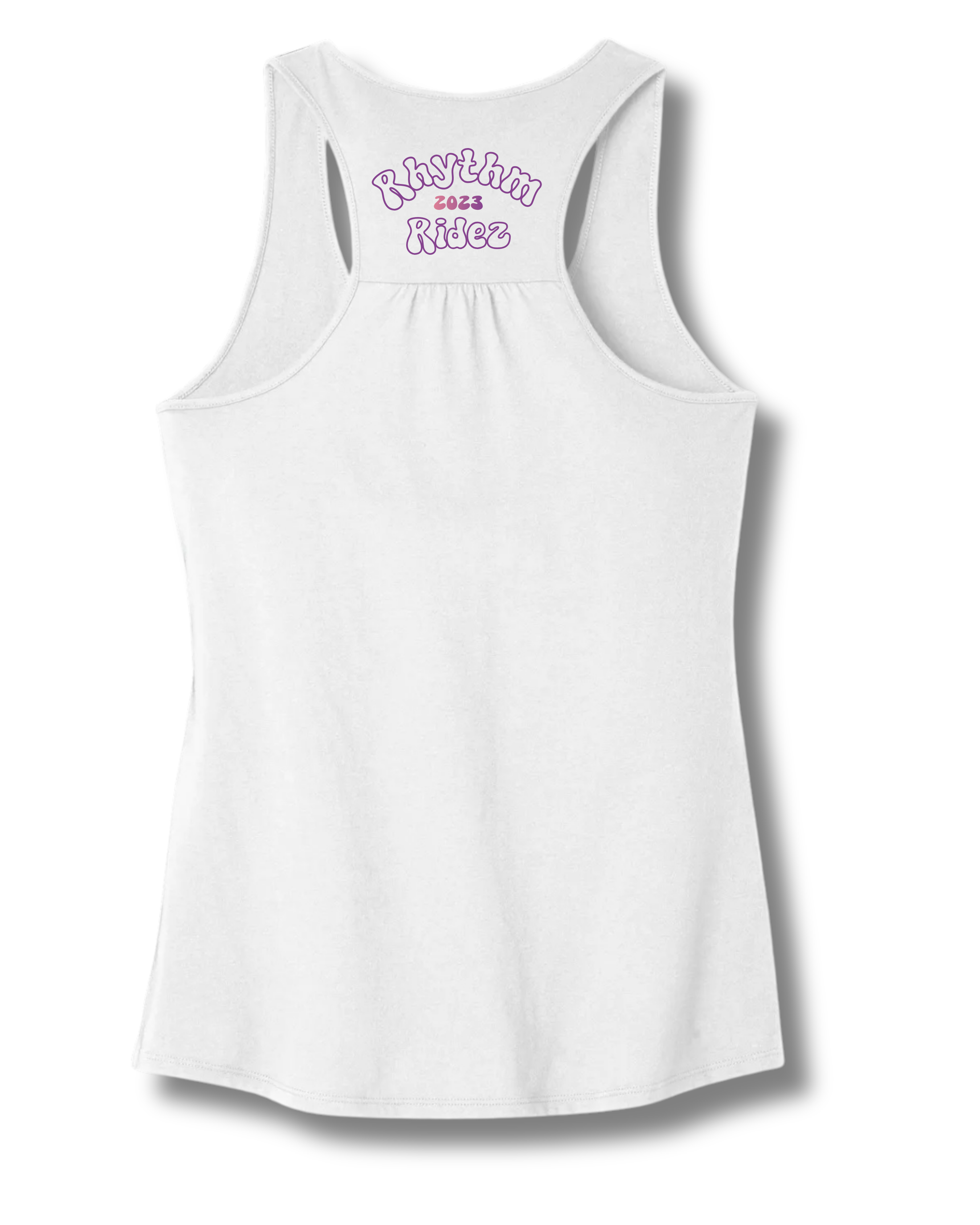 Rhythm Ridez: Movin' & Groovin' Women's Gathered Back Tank