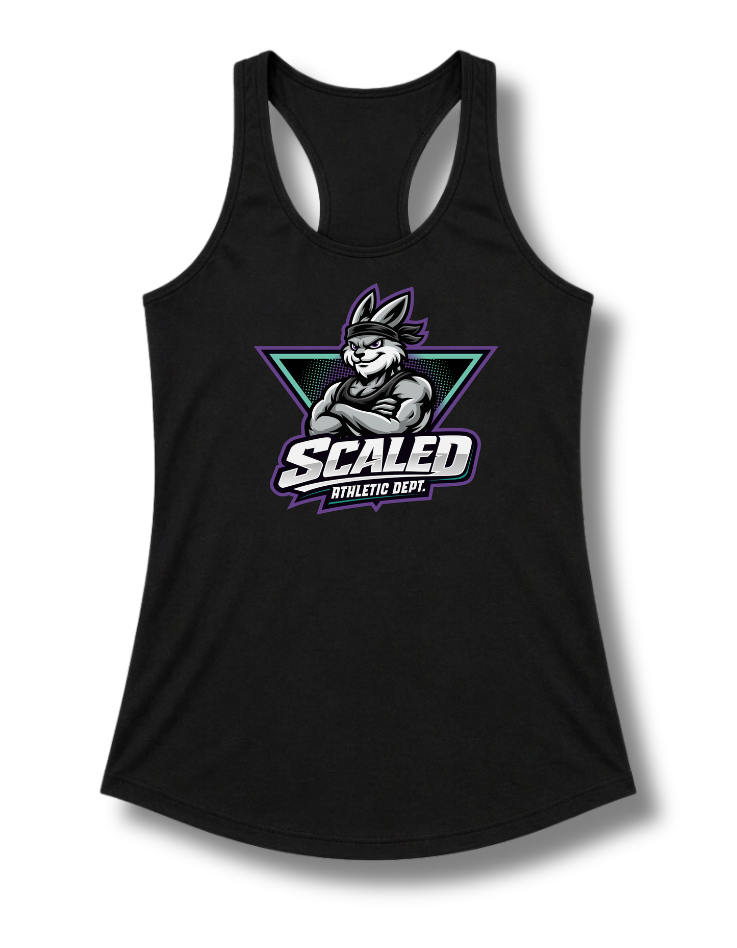 Scaled Athletic Dept. Logo Tank