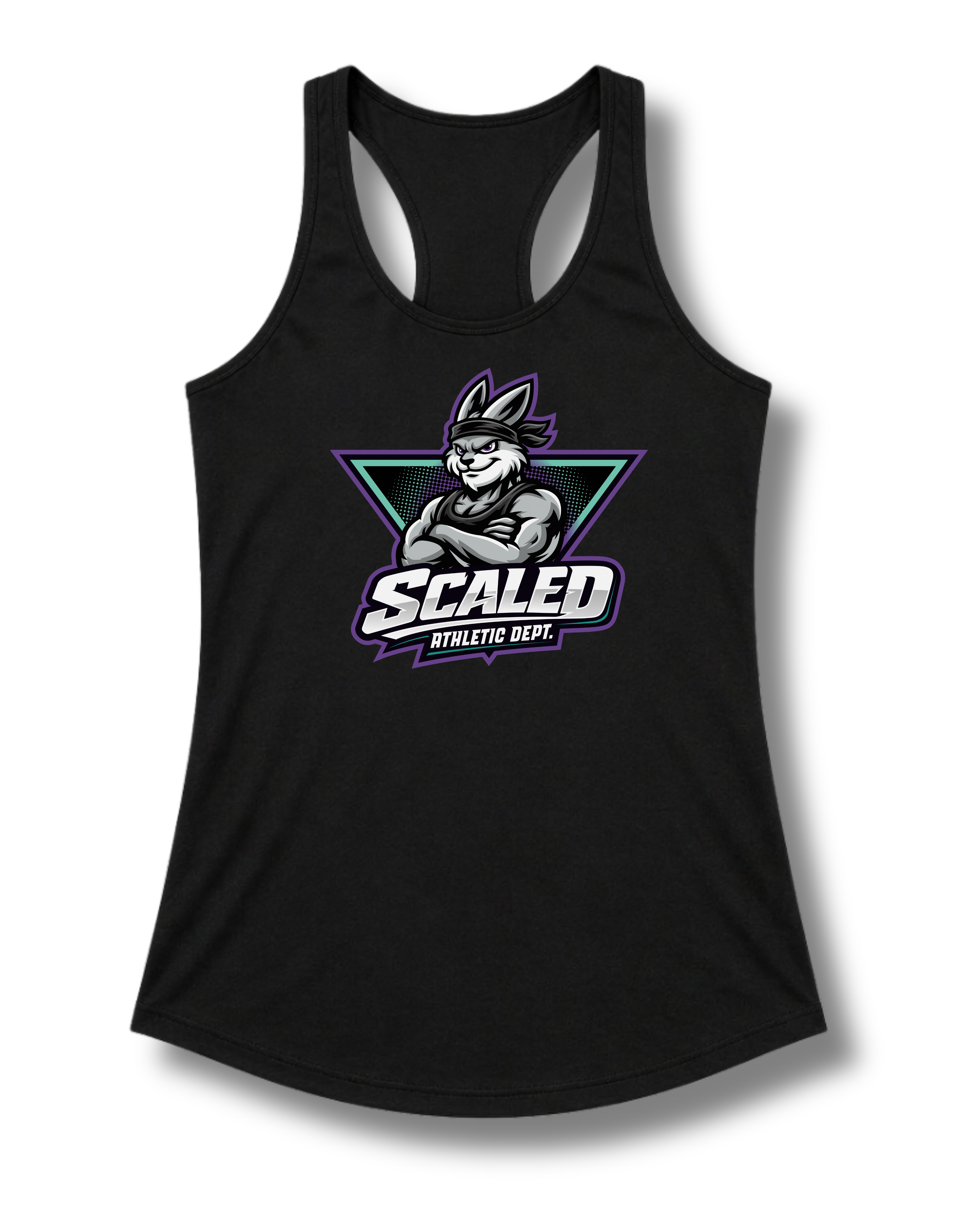 Scaled Athletic Dept. Logo Tank