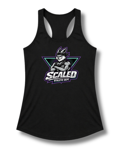 Scaled Athletic Dept. Logo Tank