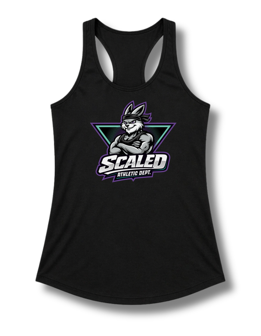Scaled Athletic Dept. Logo Tank