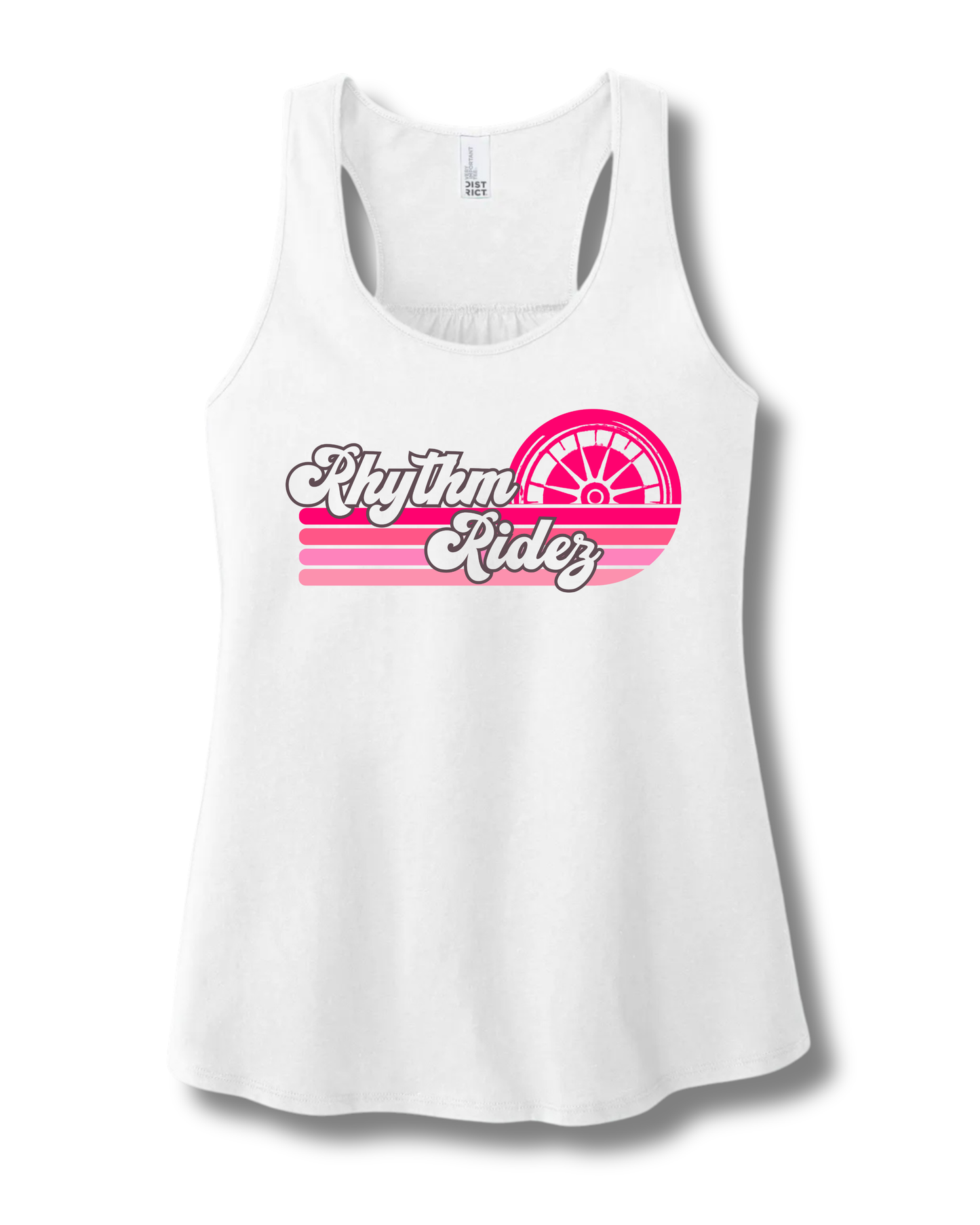 Rhythm Ridez: Sunset Women's Gathered Back Tank