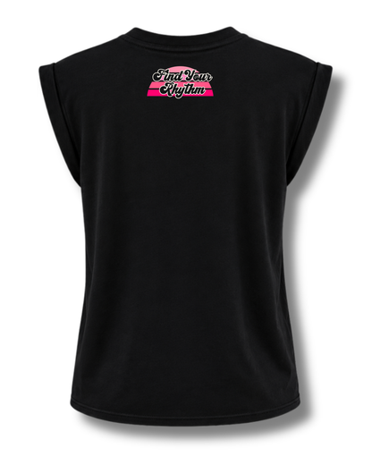 Rhythm Ridez: Sunset Women's Muscle Tee
