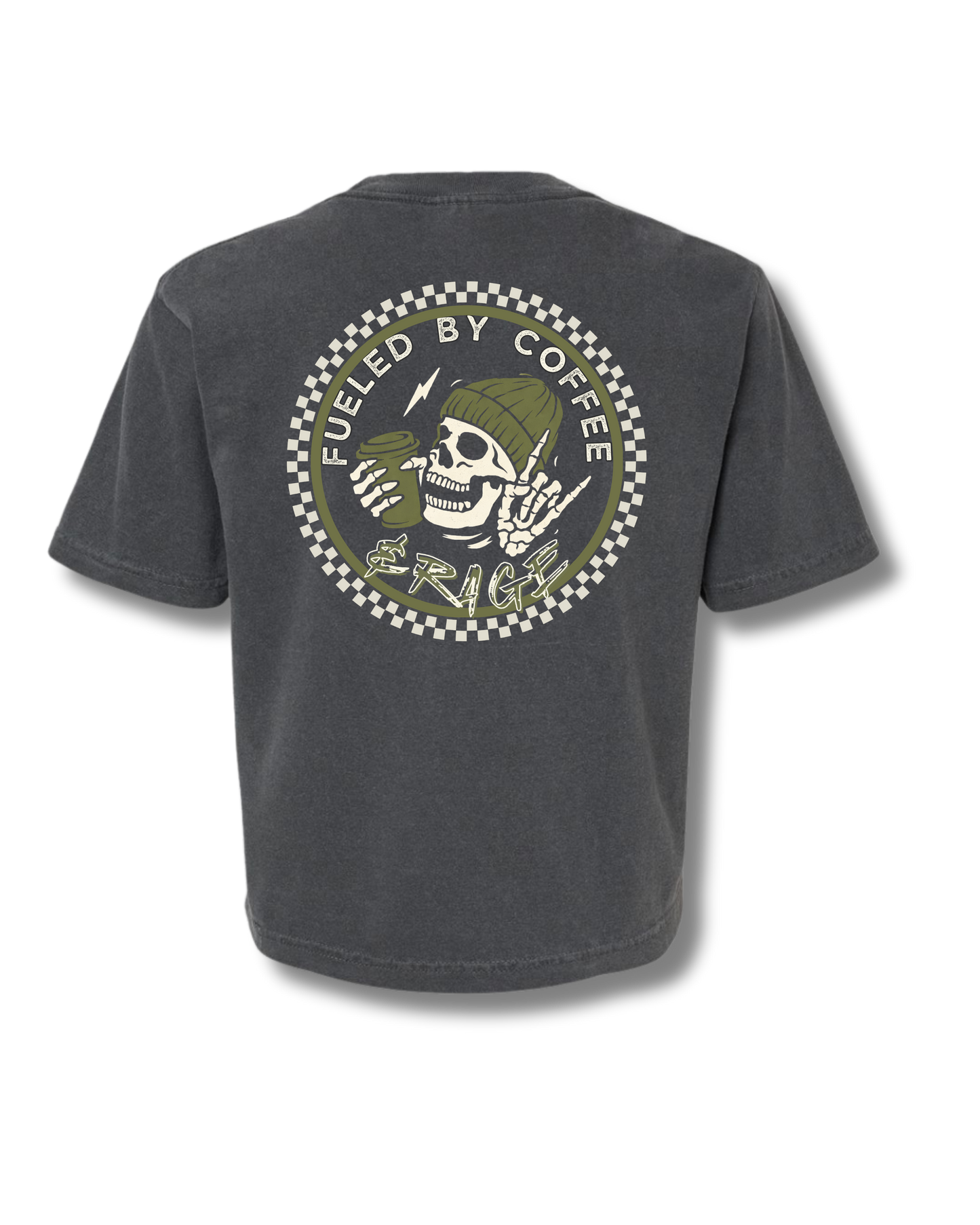 Coffee & Rage Mid-Length Tee