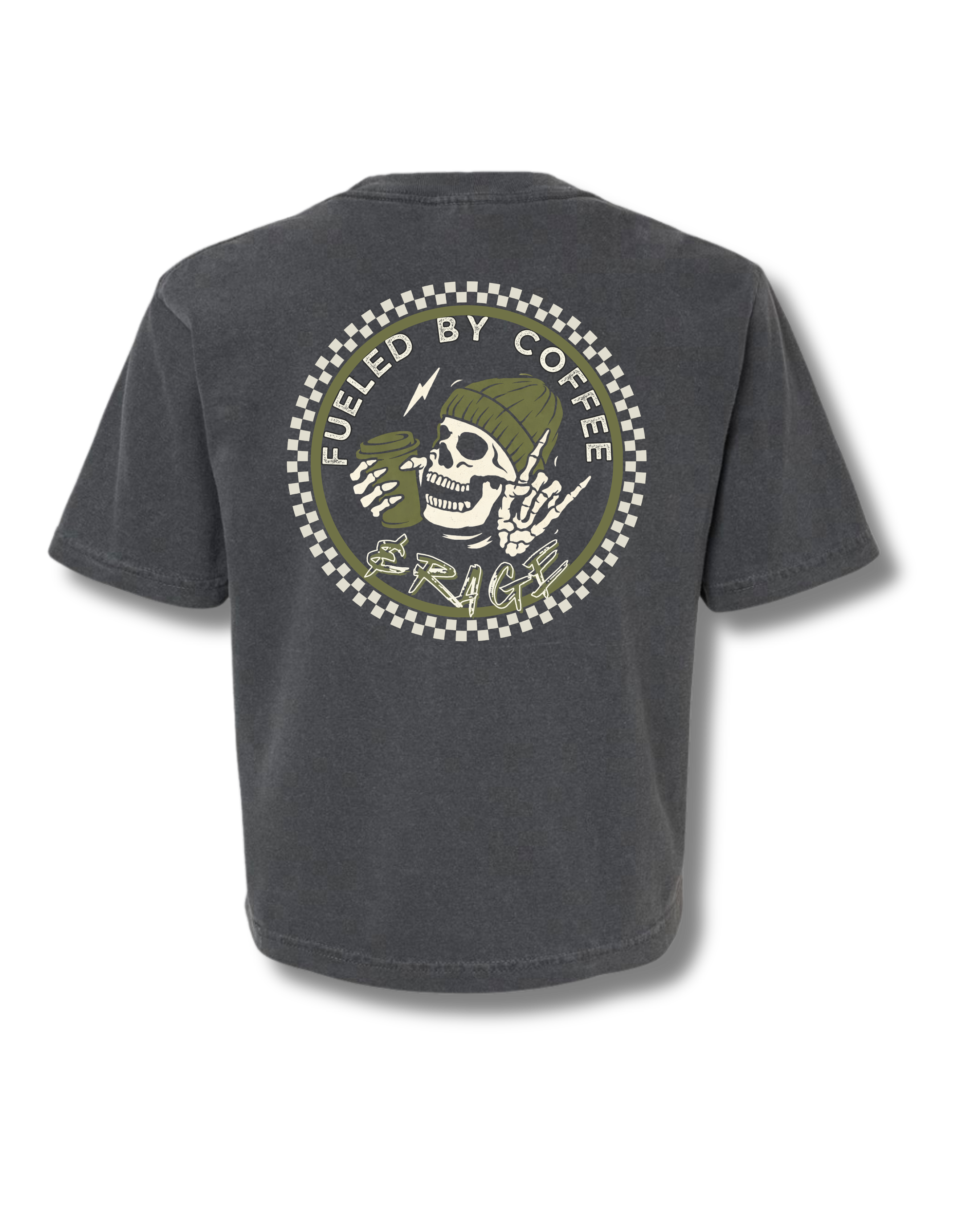 Coffee & Rage Mid-Length Tee