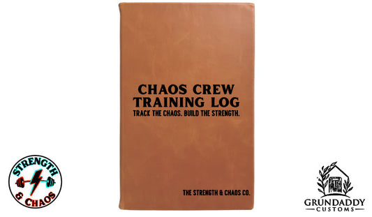 Chaos Crew Leather Journal