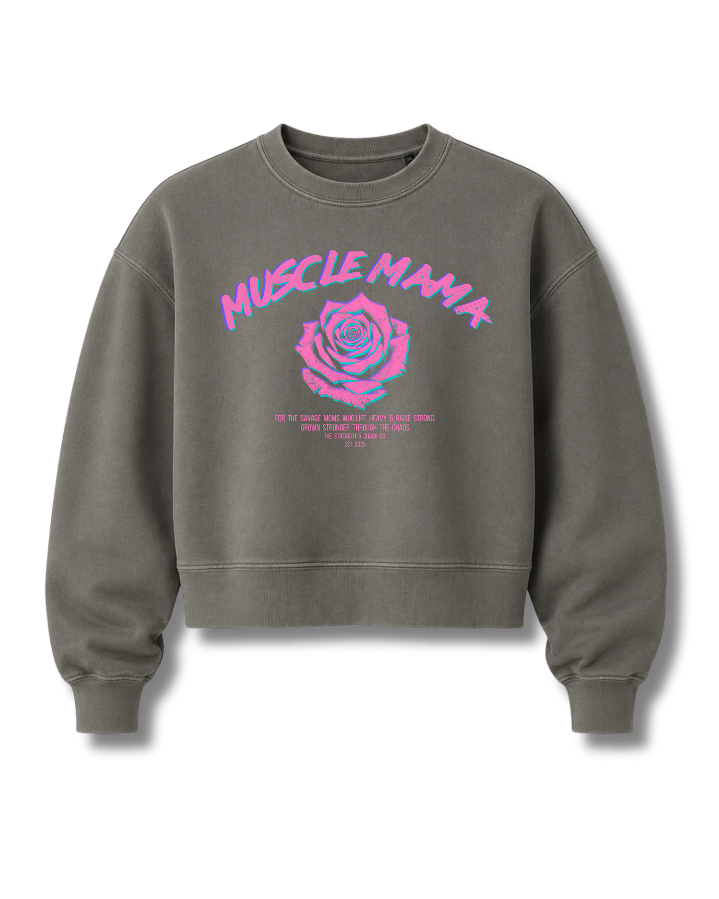 Muscle Mama Mid-Length Sweathshirt