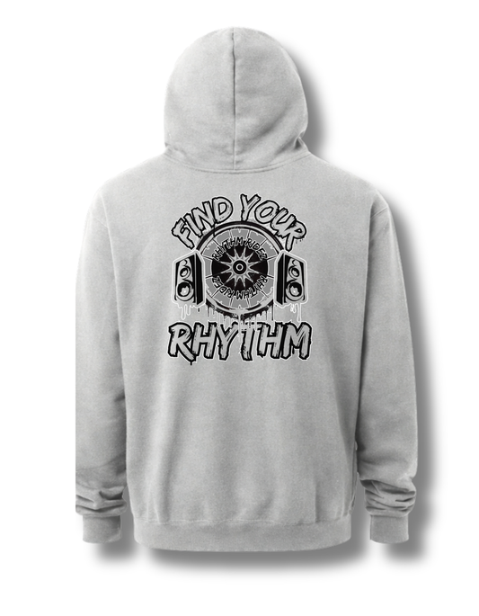 Find Your Rhythm Hoodie (gray)