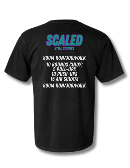 Scaled Murph Athletic Fit Tee