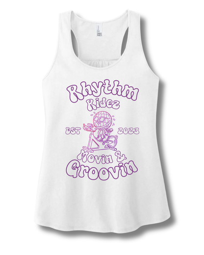Rhythm Ridez: Movin' & Groovin' Women's Gathered Back Tank