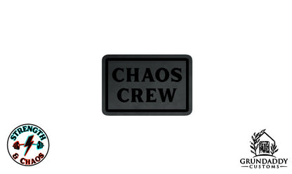 Chaos Crew Leather Patch