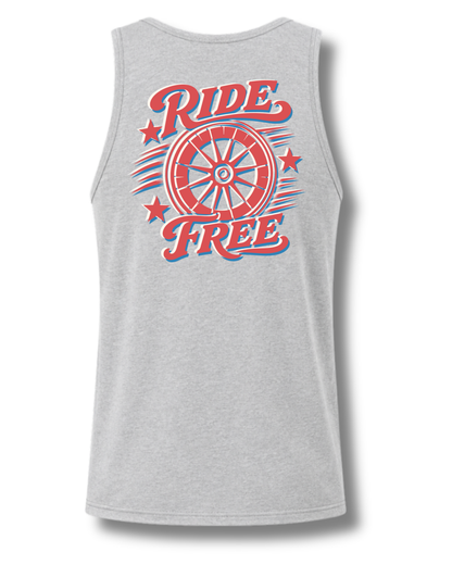 Rhythm Ridez: Ride Free Unisex Tank
