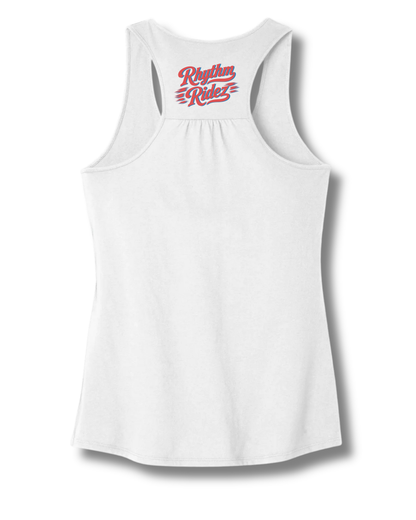 Rhythm Ridez: Ride Free Women's Gathered Back Tank