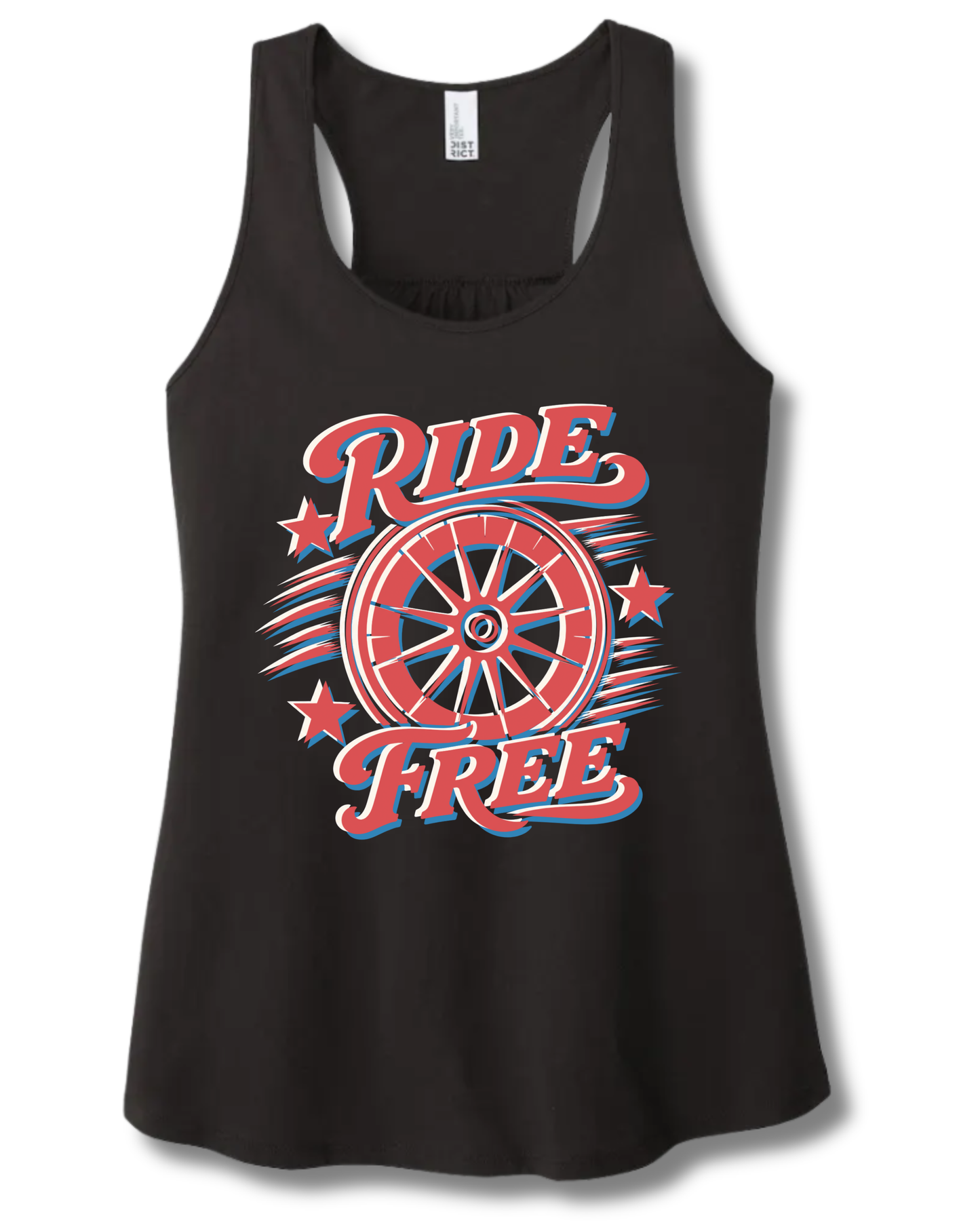 Rhythm Ridez: Ride Free Women's Gathered Back Tank