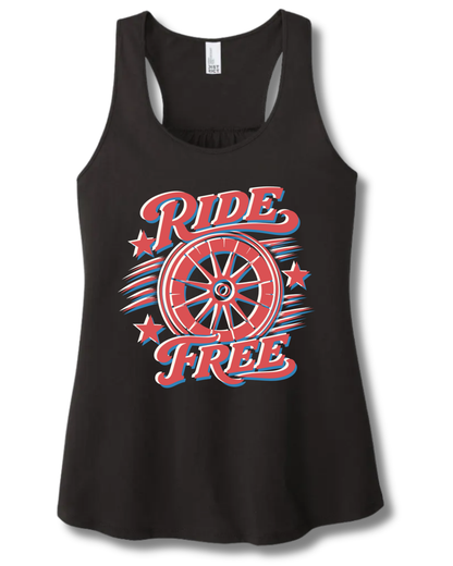 Rhythm Ridez: Ride Free Women's Gathered Back Tank