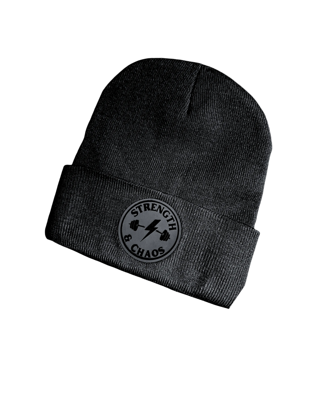 S&C Beanie w/ Leather Logo