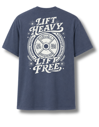 Lift Heavy Lift Free Tee