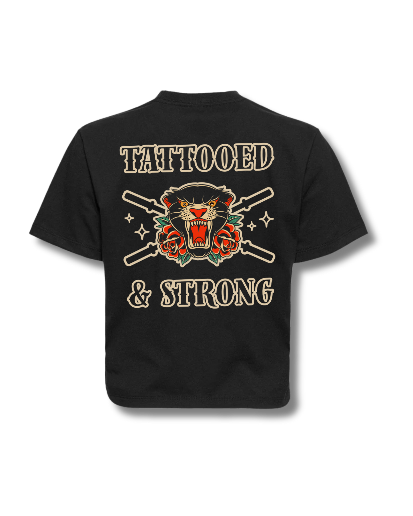 Tattooed & Strong Crop