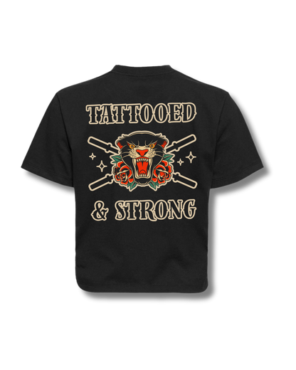 Tattooed & Strong Crop