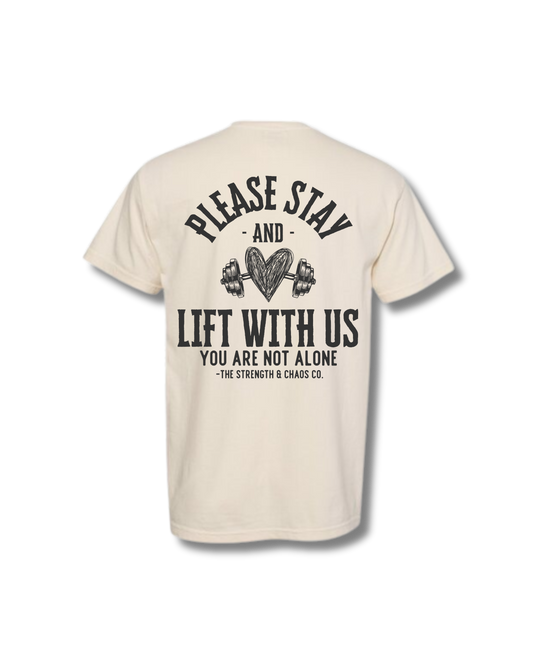 Lift With Us Tee